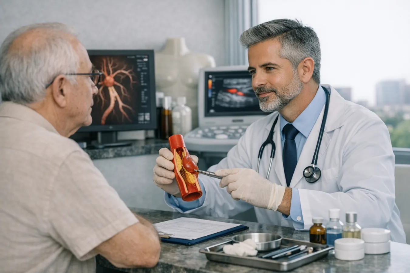 ¿Qué médico trata úlceras venosas?